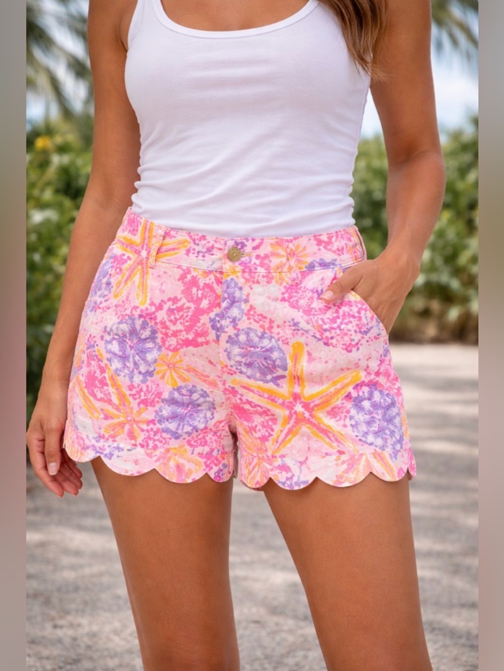 Lilly Pulitzer The Buttercup Shorts 5in inseam Size 8 NWOT